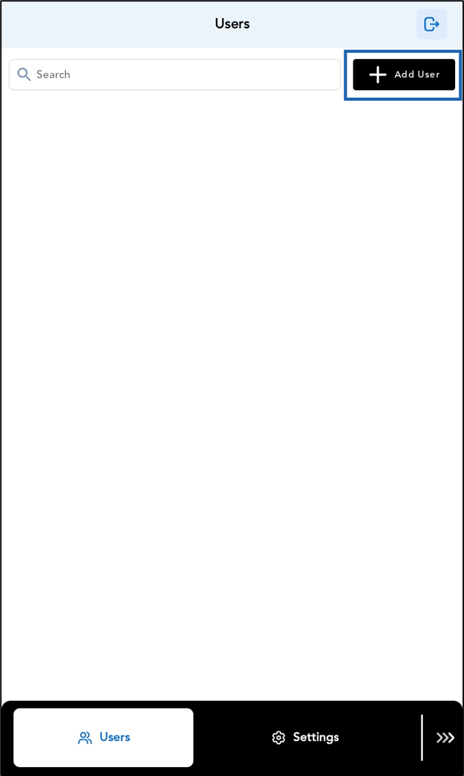 How to Add User in Oloid DeviceLock App - screenshot 2