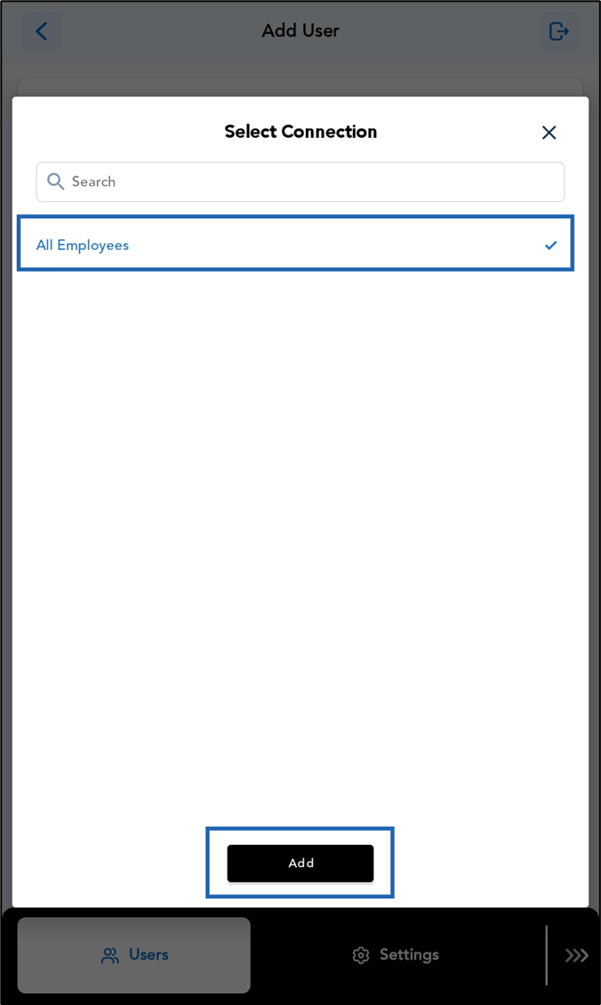 How to Add User in Oloid DeviceLock App - screenshot 4