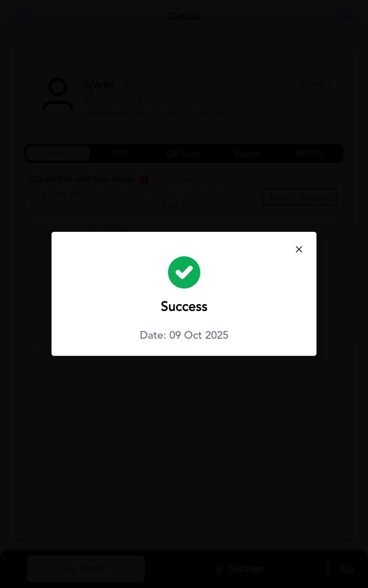 How to Add Face for Users in the... - screenshot 4