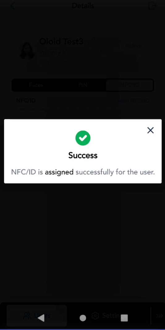 How to Assign NFC/ID for Users in the... - screenshot 4