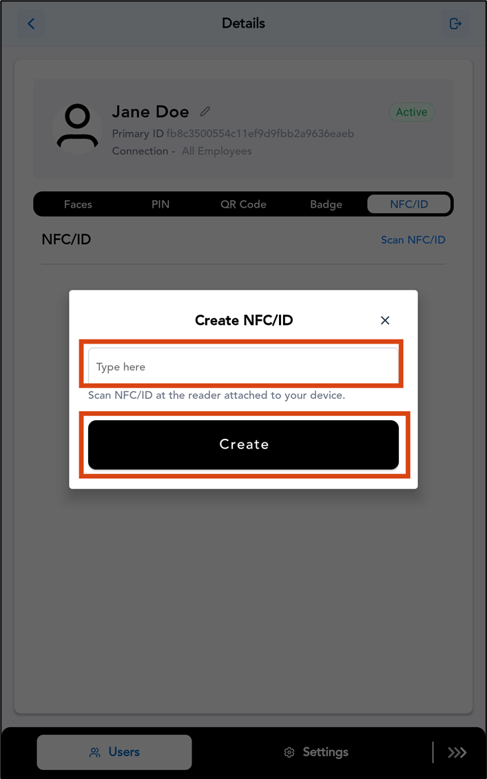 How to Assign NFC/ID for Users in the... - screenshot 3
