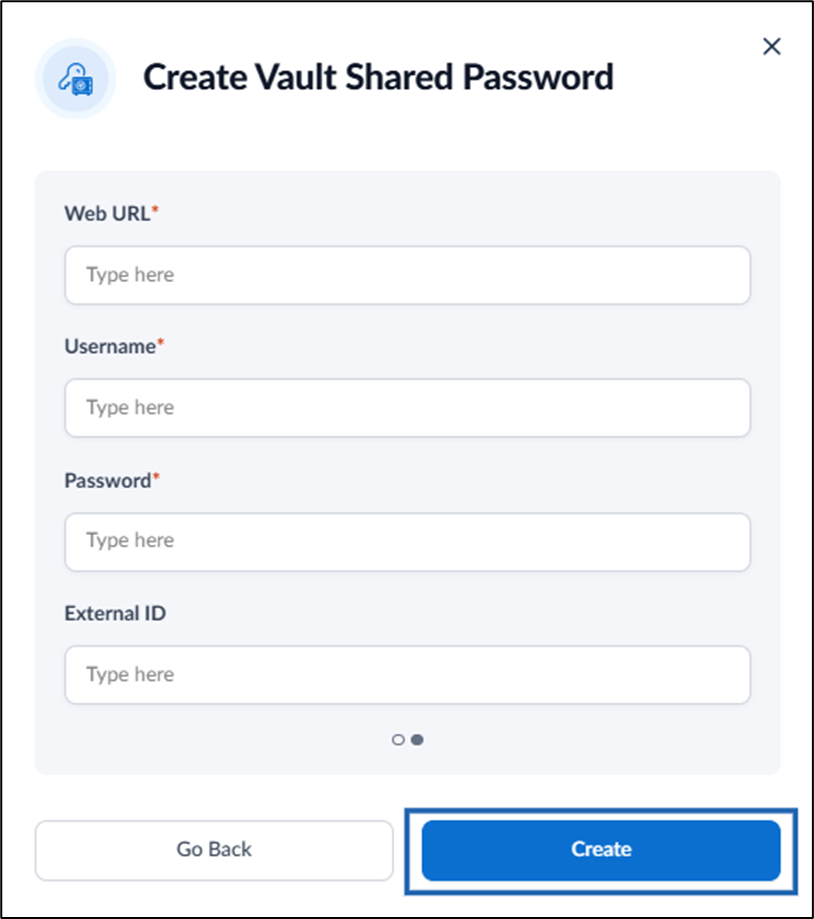How to Create Shared Password in the... - screenshot 6