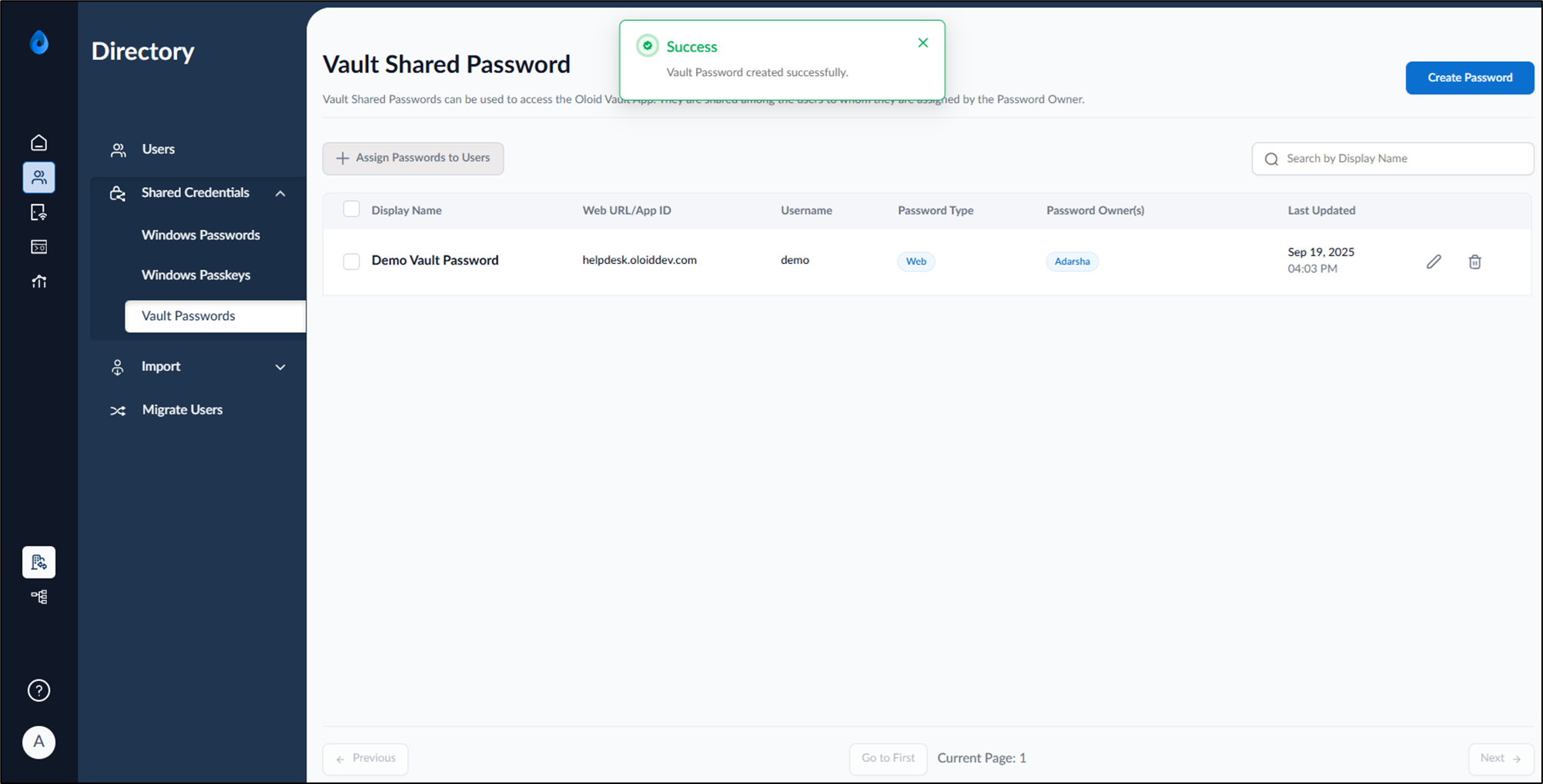 How to Create Shared Password in the... - screenshot 7