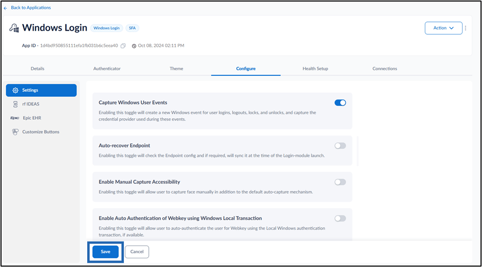 How to enable Capture Windows User... - screenshot 5