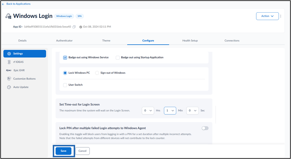 How to Set Time-out for Login Screen in... - screenshot 5