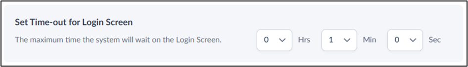 How to Set Time-out for Login Screen in... - screenshot 4