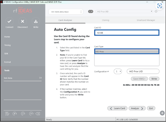 How to configure Card Reader Using RF... - screenshot 11