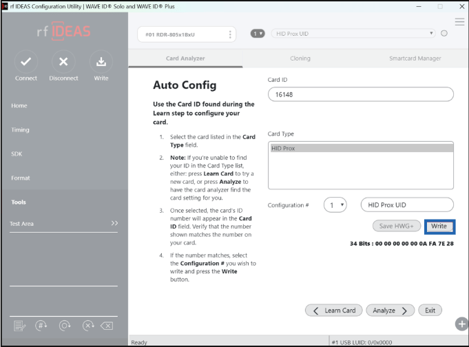 How to configure Card Reader Using RF... - screenshot 12