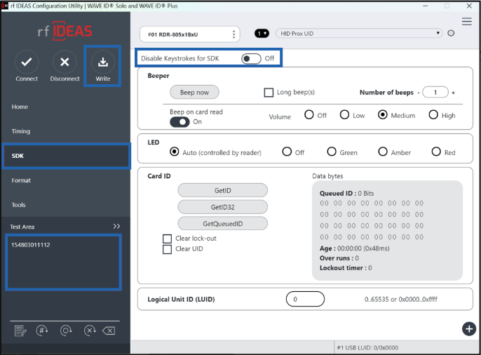 How to configure Card Reader Using RF... - screenshot 17