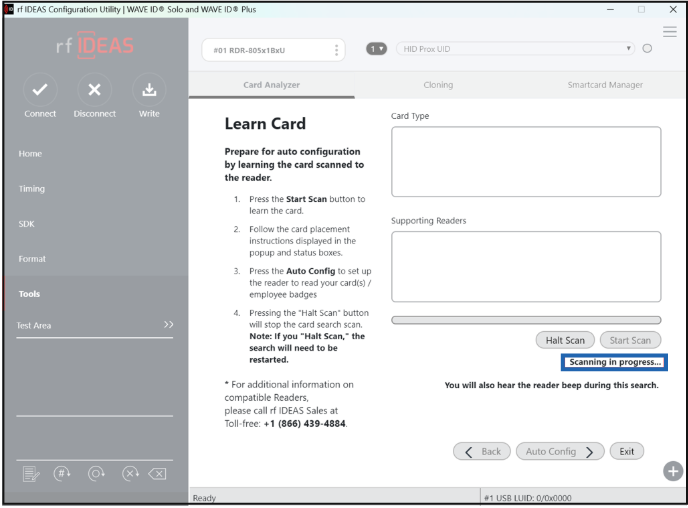 How to configure Card Reader Using RF... - screenshot 9