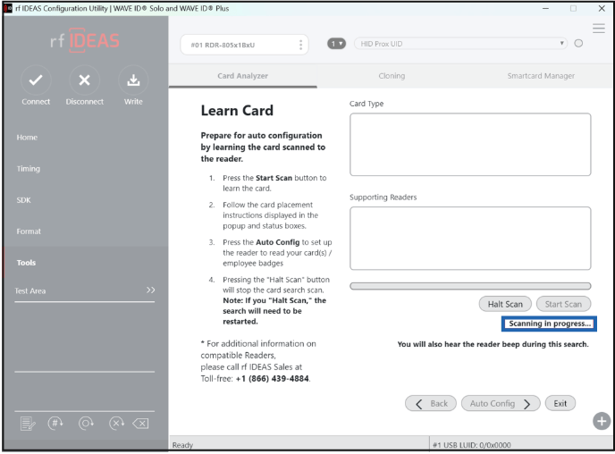How to configure Card Reader Using RF... - screenshot 9