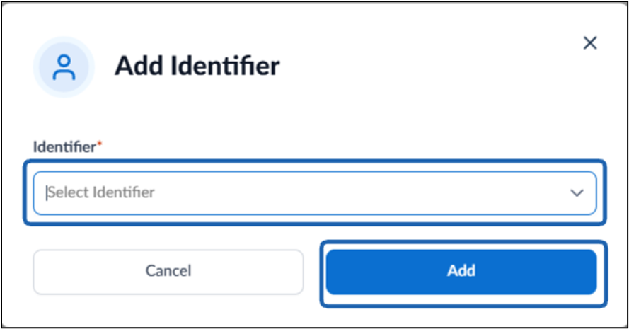 How to Add Other Identifiers - screenshot 3