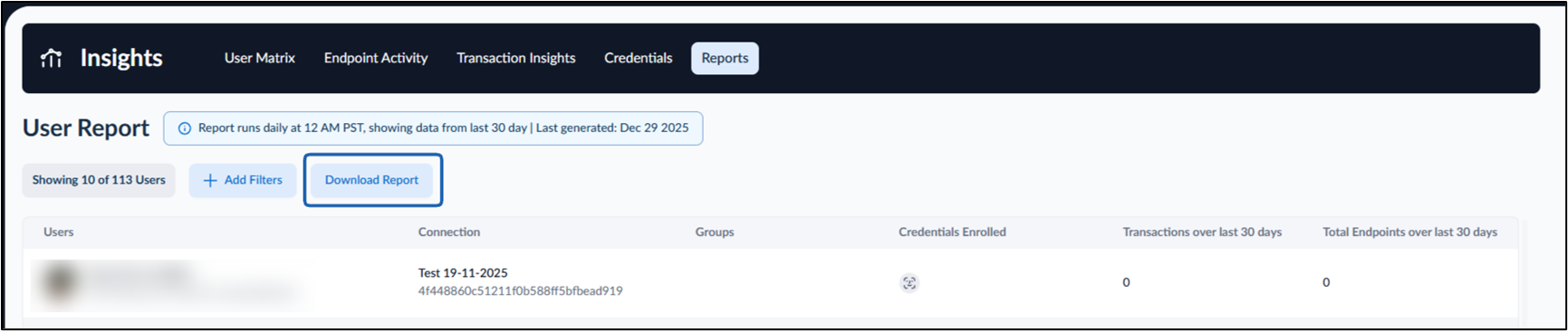 Insights Dashboard: Reports (All Users... - screenshot 3
