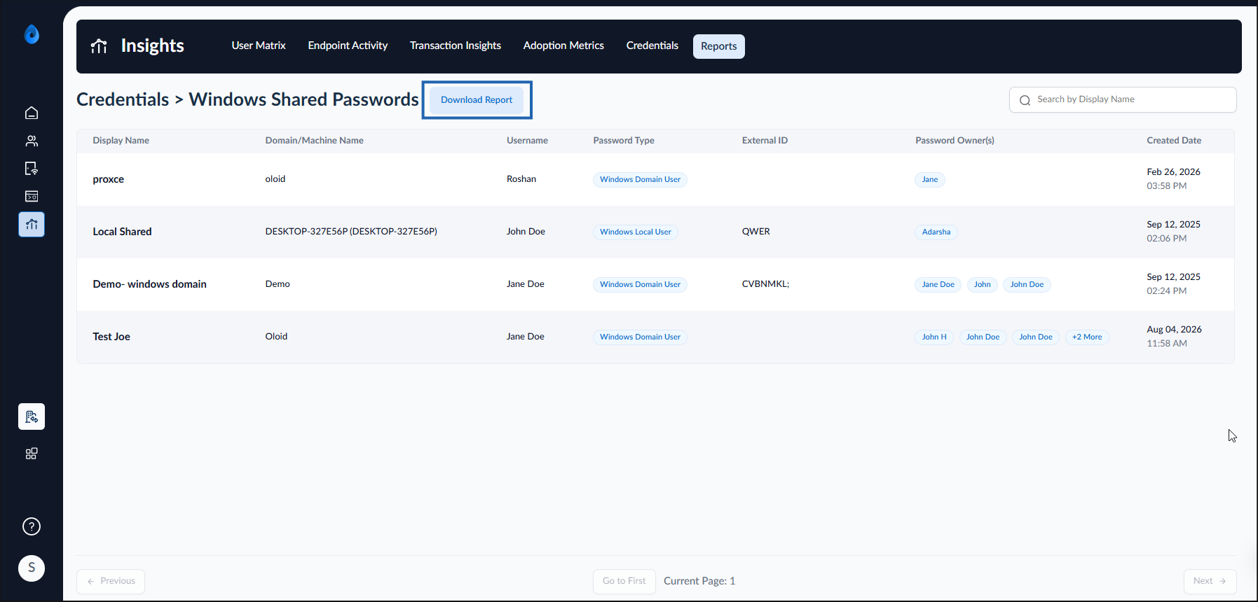 Insights Dashboard: Windows Shared... - screenshot 3