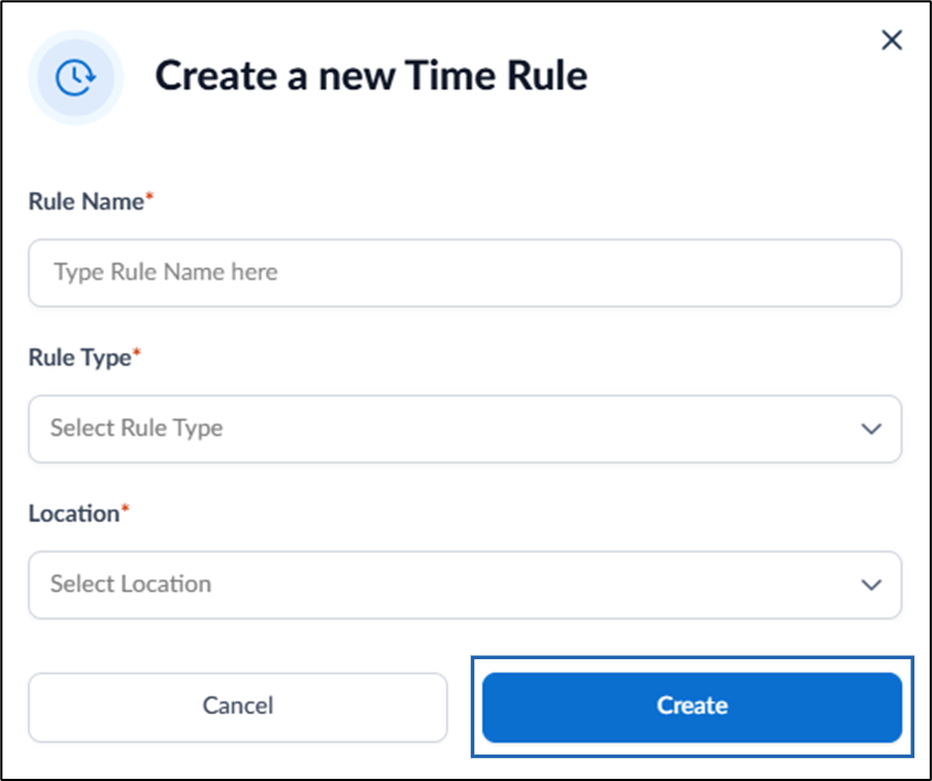 How to Create Time Rule - screenshot 2