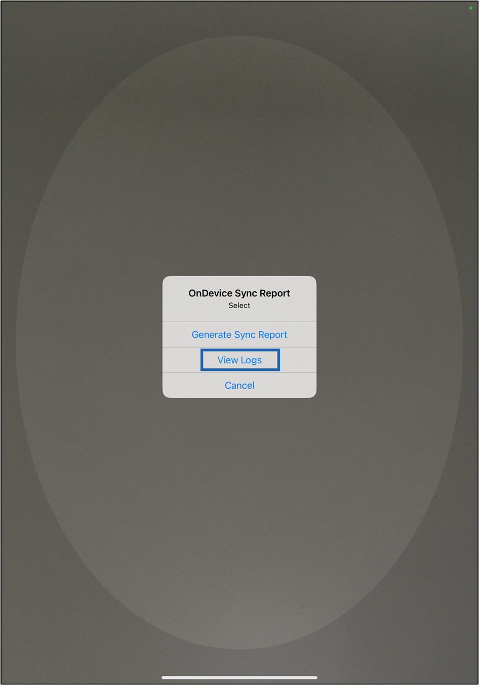 How to share Logs with App Developer - screenshot 2