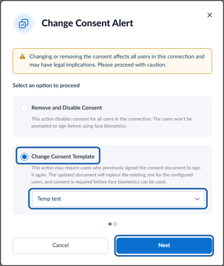 How to Change Consent Template of a... - screenshot 9