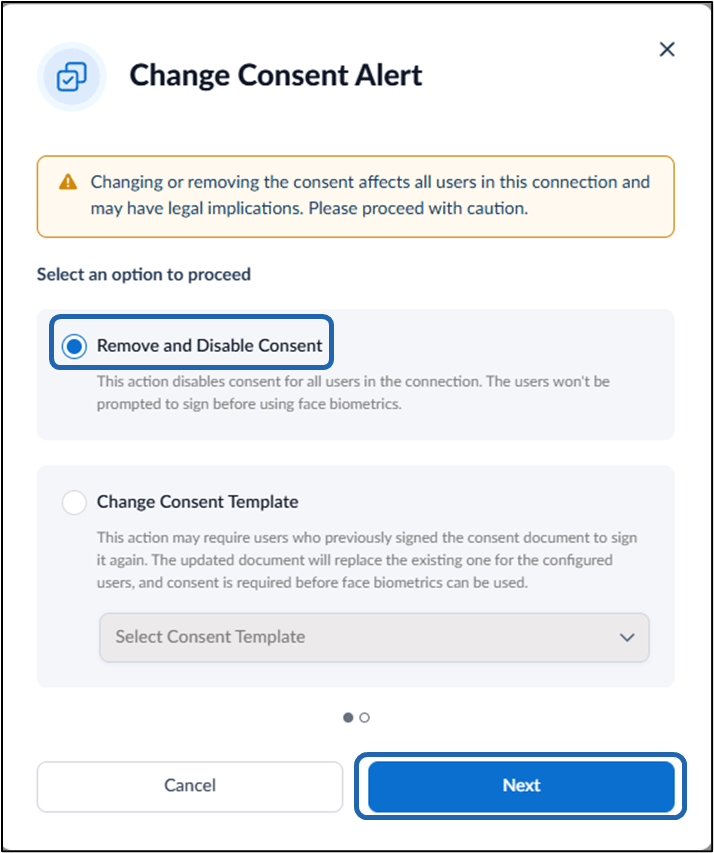 How to Change Consent Template of a... - screenshot 6