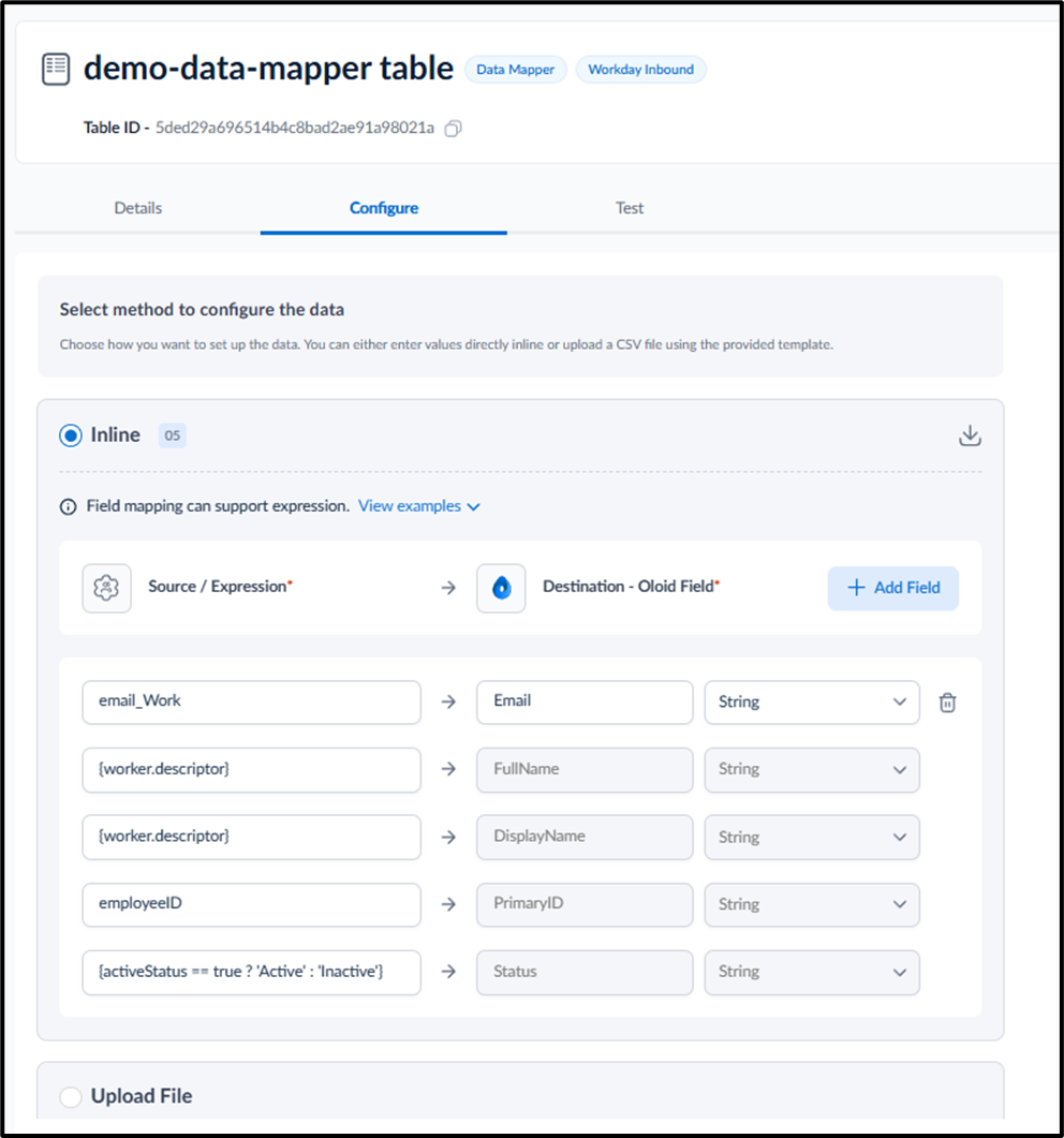 Inbound in the Tenant Admin Portal - screenshot 8