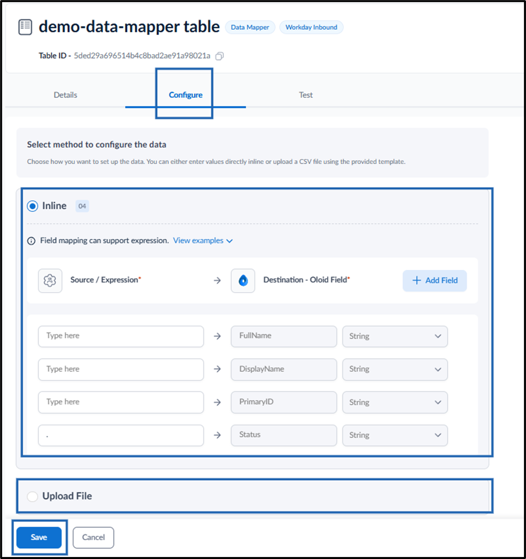 Inbound in the Tenant Admin Portal - screenshot 5