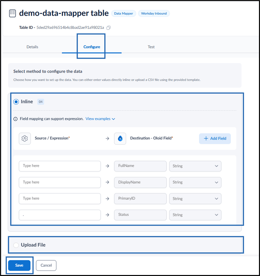 Inbound in the Tenant Admin Portal - screenshot 5