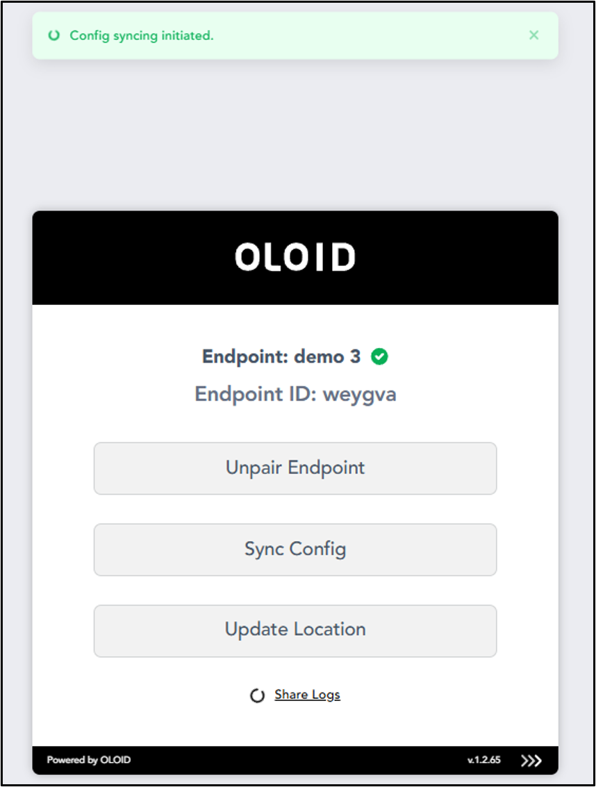 How to Sync Configuration - screenshot 7