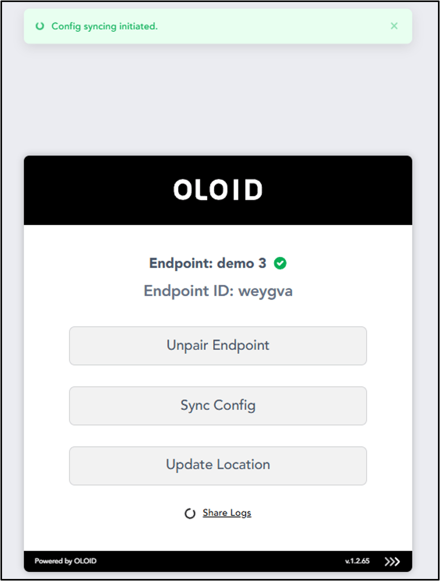 How to Sync Configuration - screenshot 7