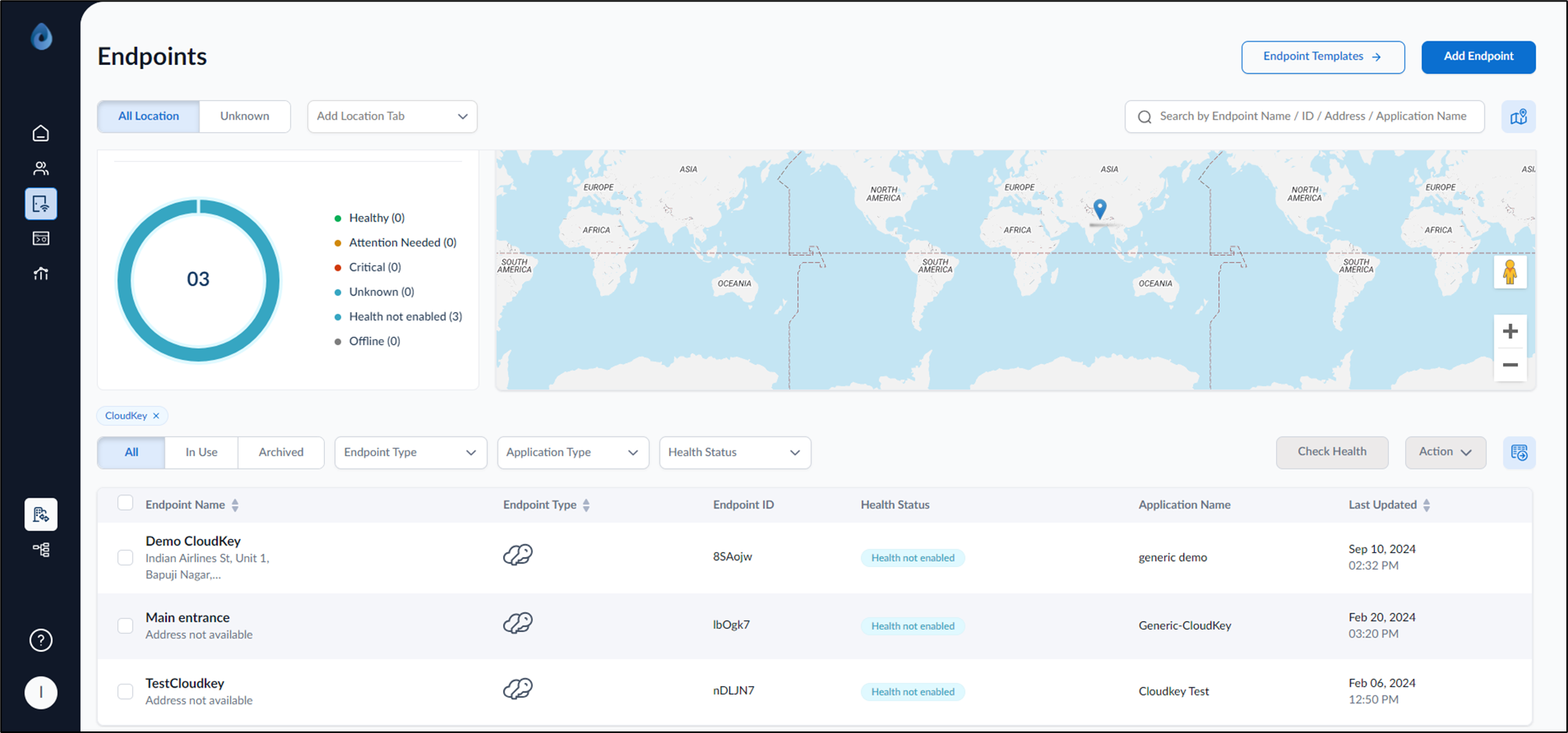 How to Configure CloudKey Endpoint - screenshot 1