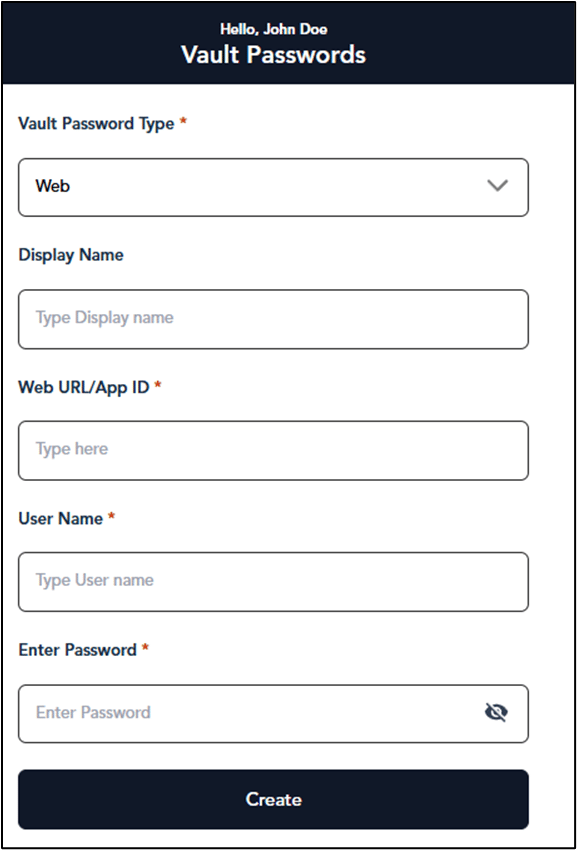 How to Create Vault Password using... - screenshot 3