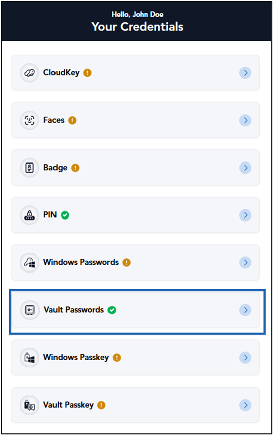 How to Create Vault Password using... - screenshot 1