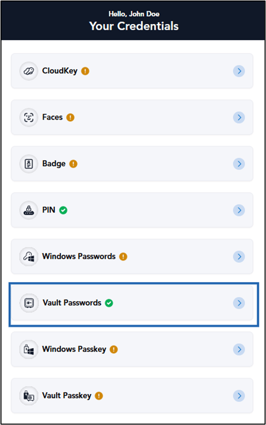 How to Create Vault Password using... - screenshot 1