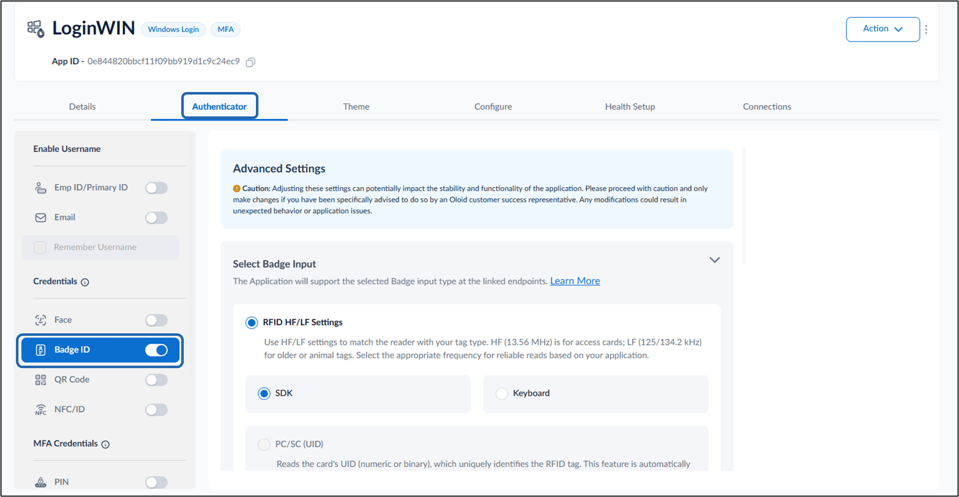 How to Configure Badge ID for Windows... - screenshot 3