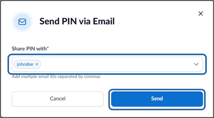How to Send PIN to User via email in... - screenshot 4