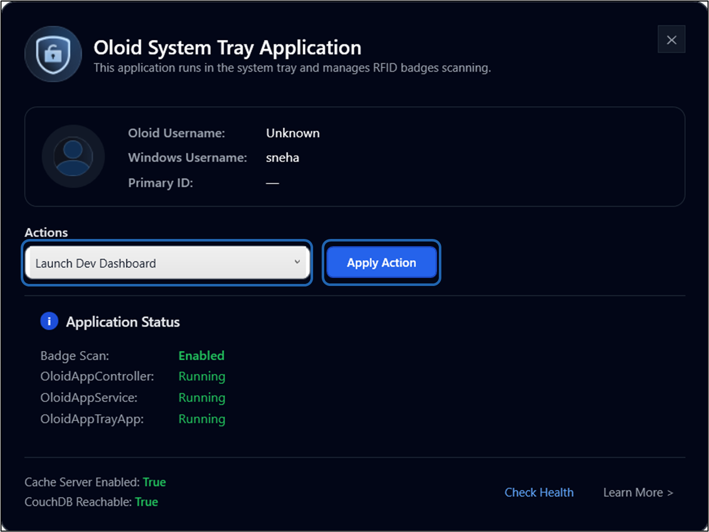 How to access Dev Dashboard - screenshot 5