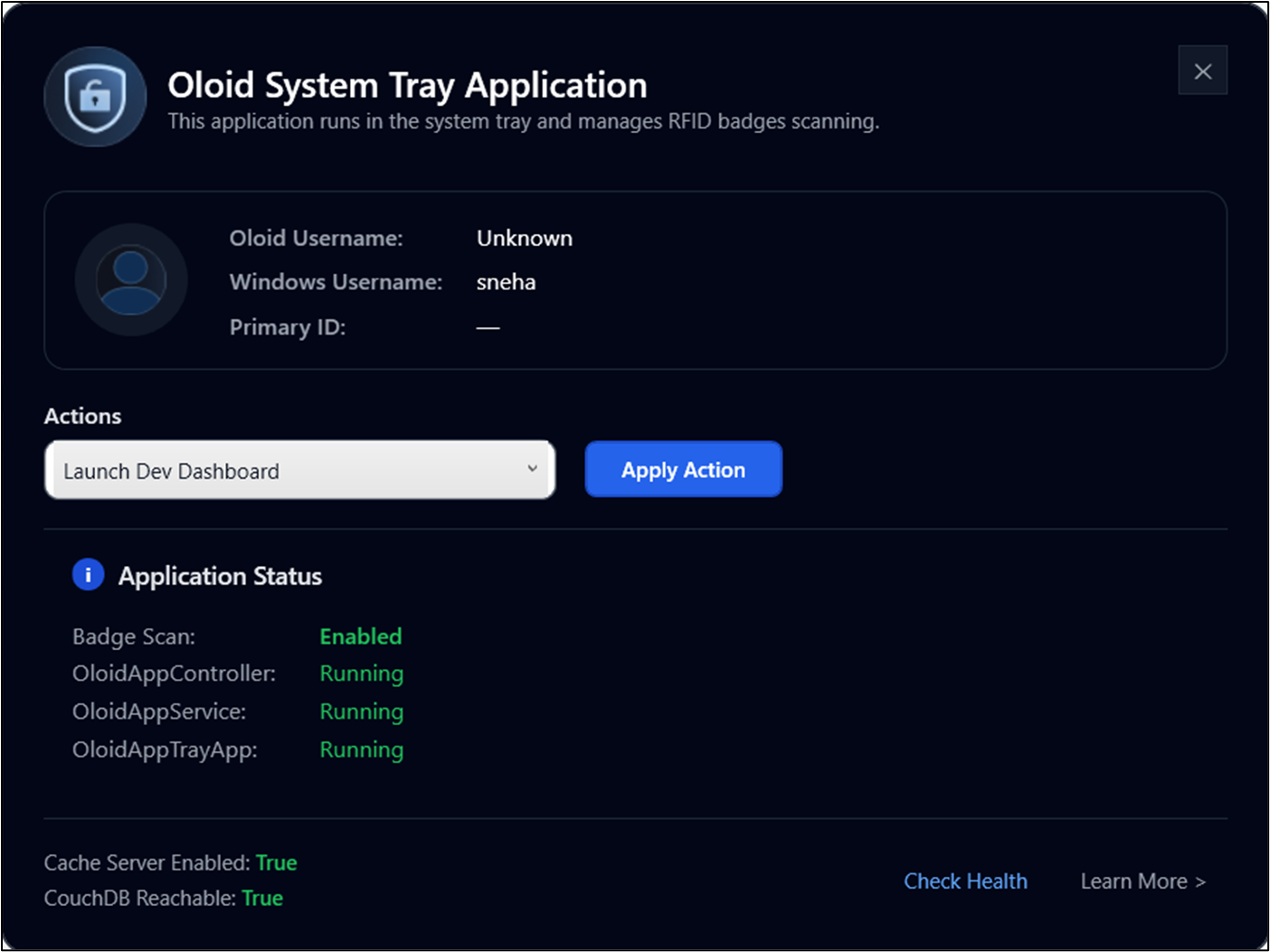How to access Dev Dashboard - screenshot 3