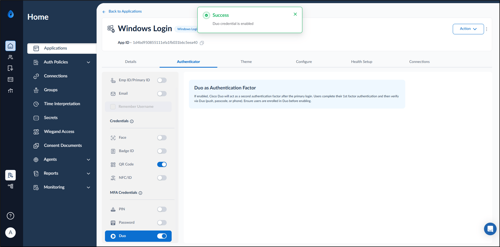 How to enable Duo MFA credential for... - screenshot 4