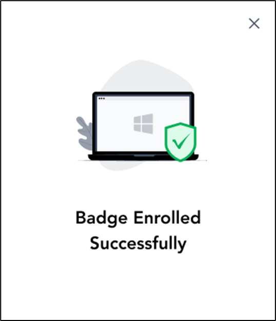 How to Enroll Badge using Supervisor App - screenshot 5