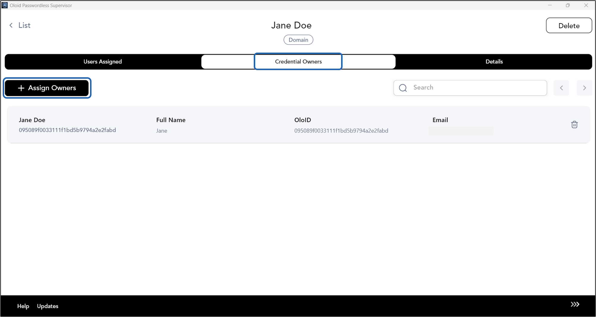 How to Assign Credential Owners to... - screenshot 3