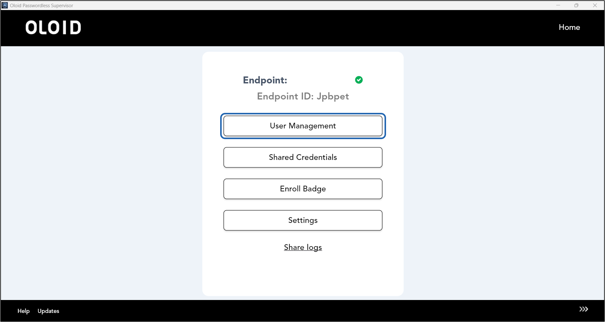 How to Assign Shared Credential - screenshot 1