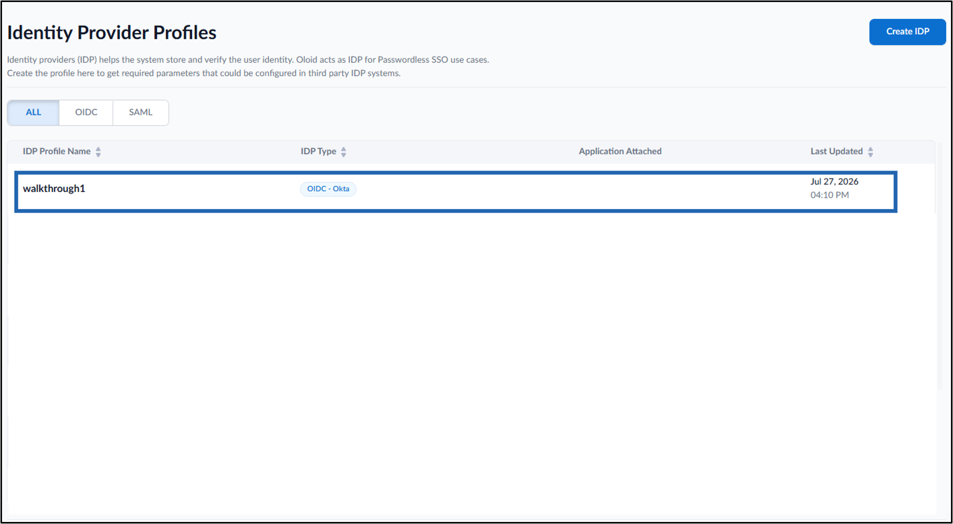 How to Configure OIDC - Okta IDP Profile - screenshot 2