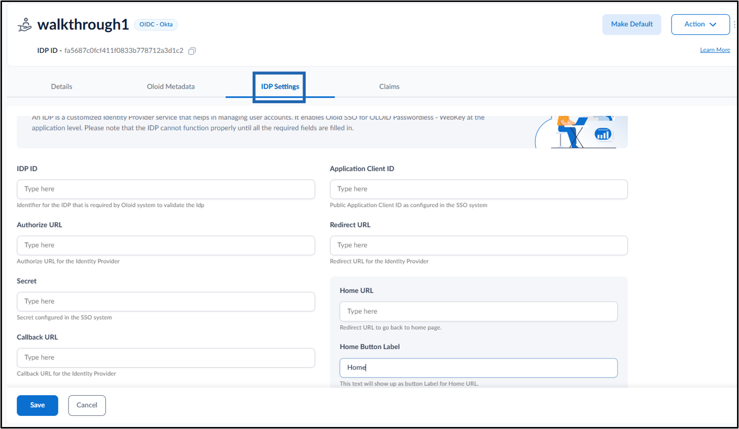How to Configure OIDC - Okta IDP Profile - screenshot 13