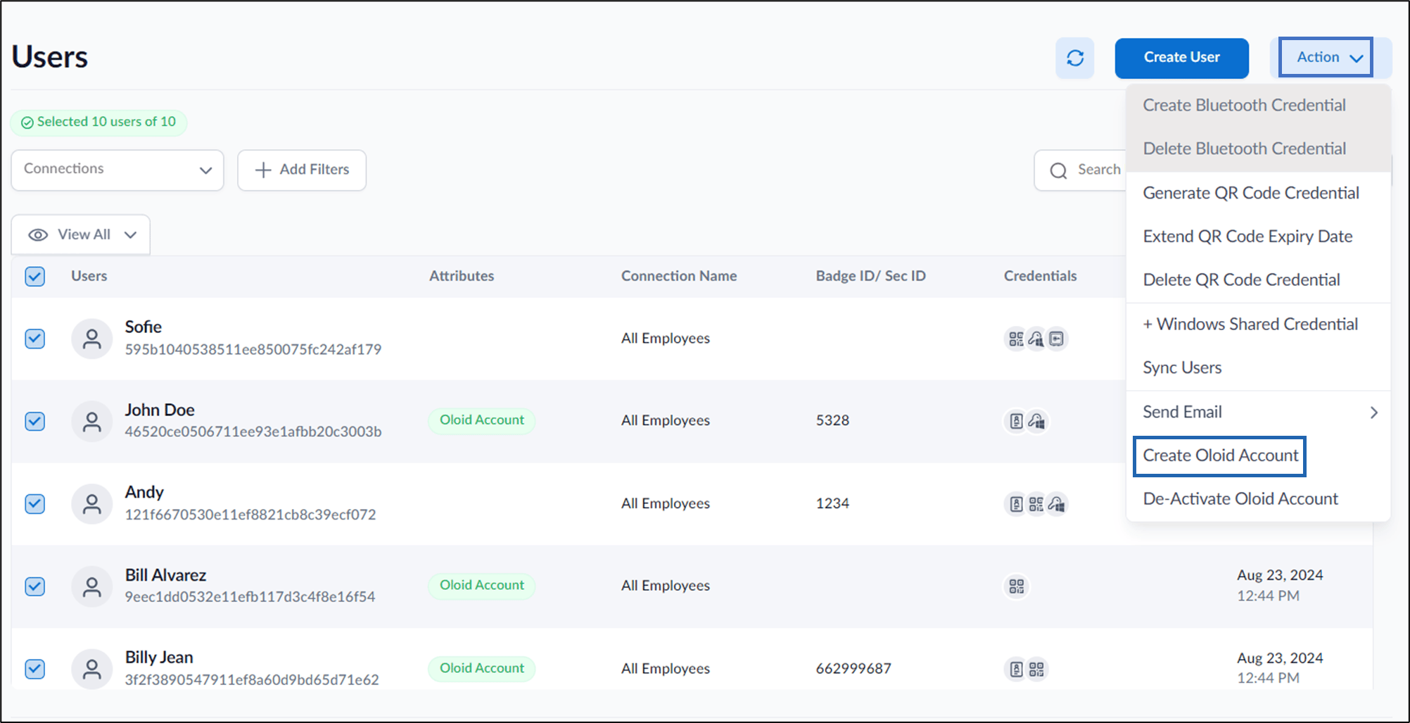 How to create Oloid Account for... - screenshot 2