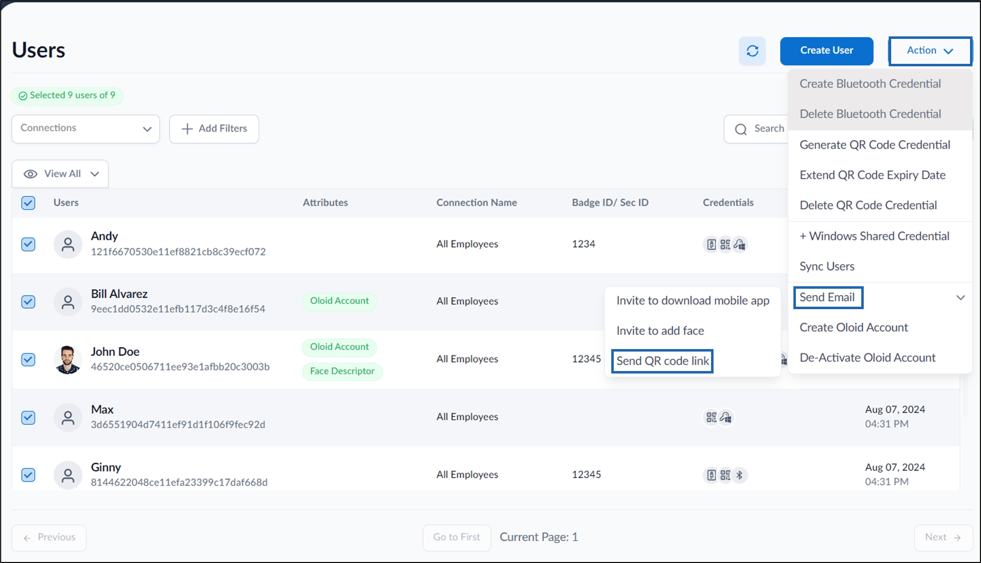 How to send QR code link for multiple... - screenshot 3