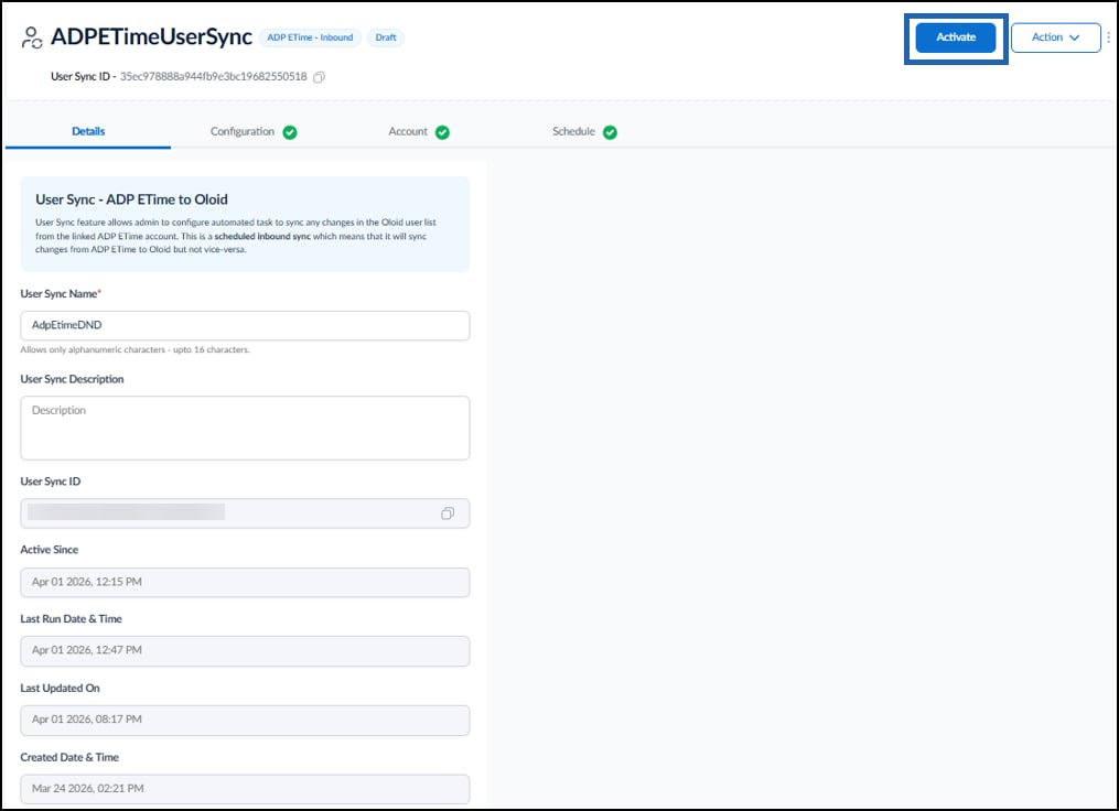Inbound in the Tenant Admin Portal - screenshot 3