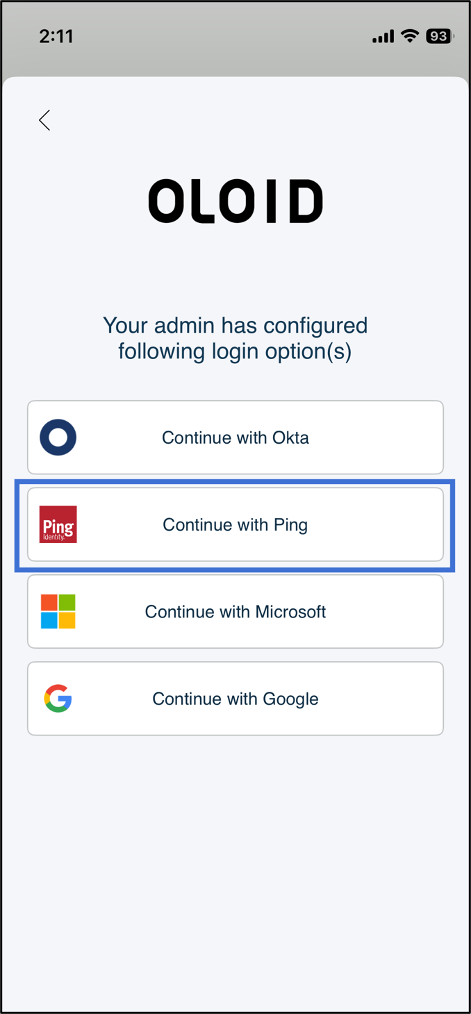 Login Using PingOne SSO - screenshot 5