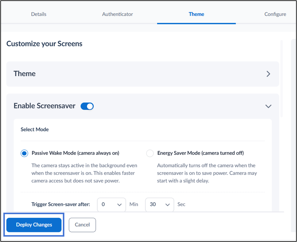 How to Configure Screensaver in Tenant... - screenshot 6