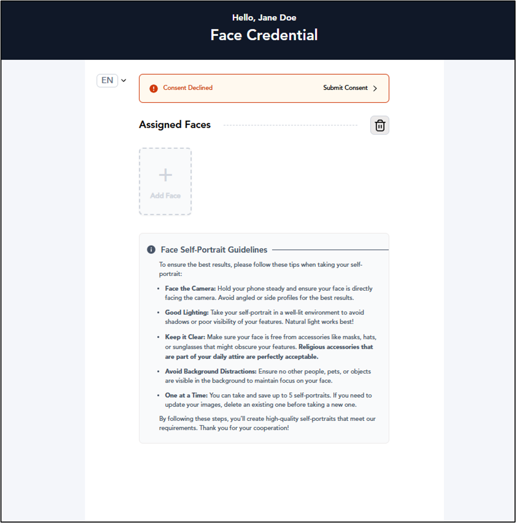 How to Revoke Consent - screenshot 4