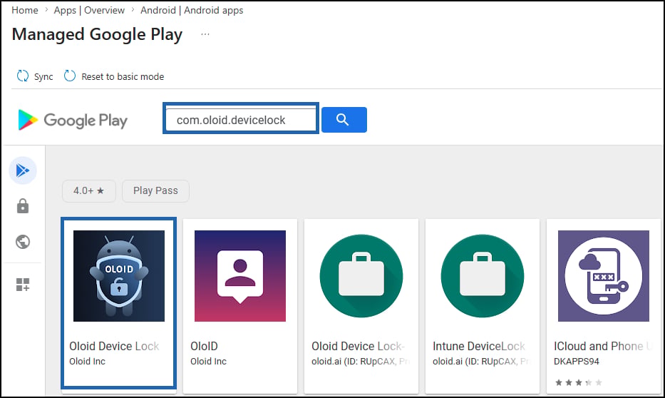 Set up Oloid DeviceLock on Android... - screenshot 21