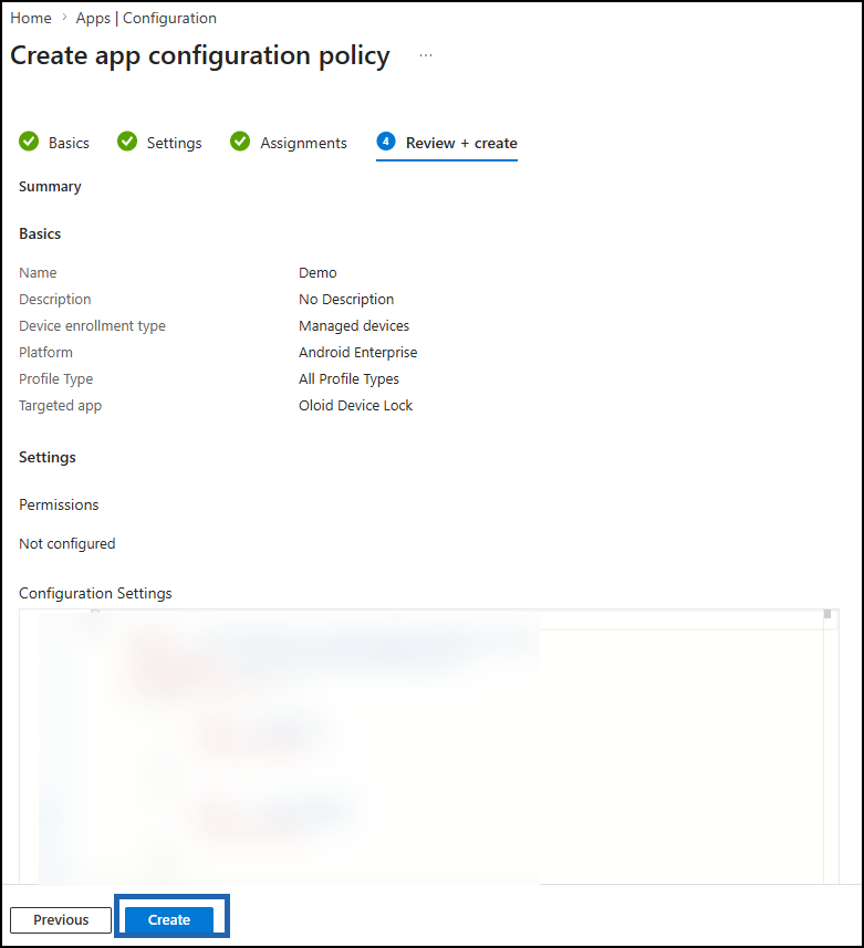 Set up Oloid DeviceLock on Android... - screenshot 44