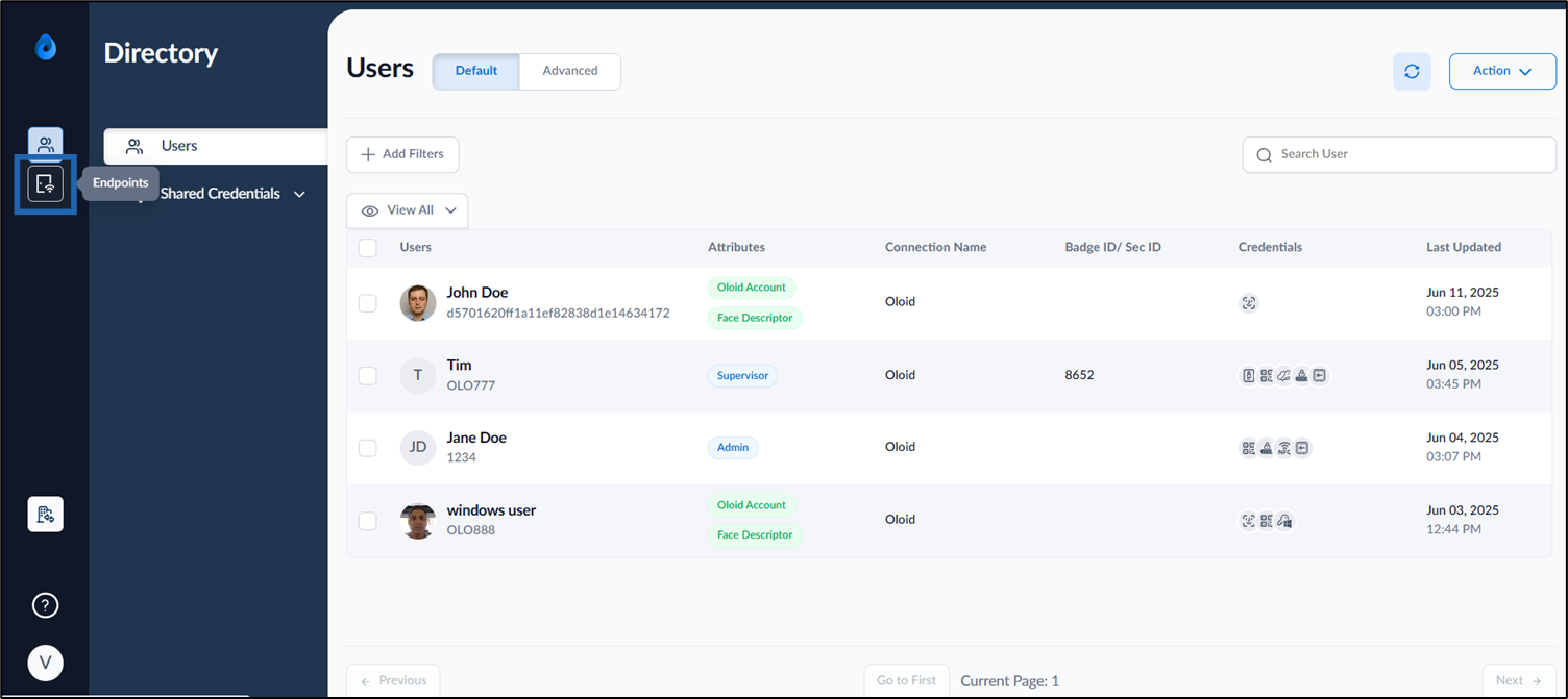 How to create Windows Login endpoint in... - screenshot 1